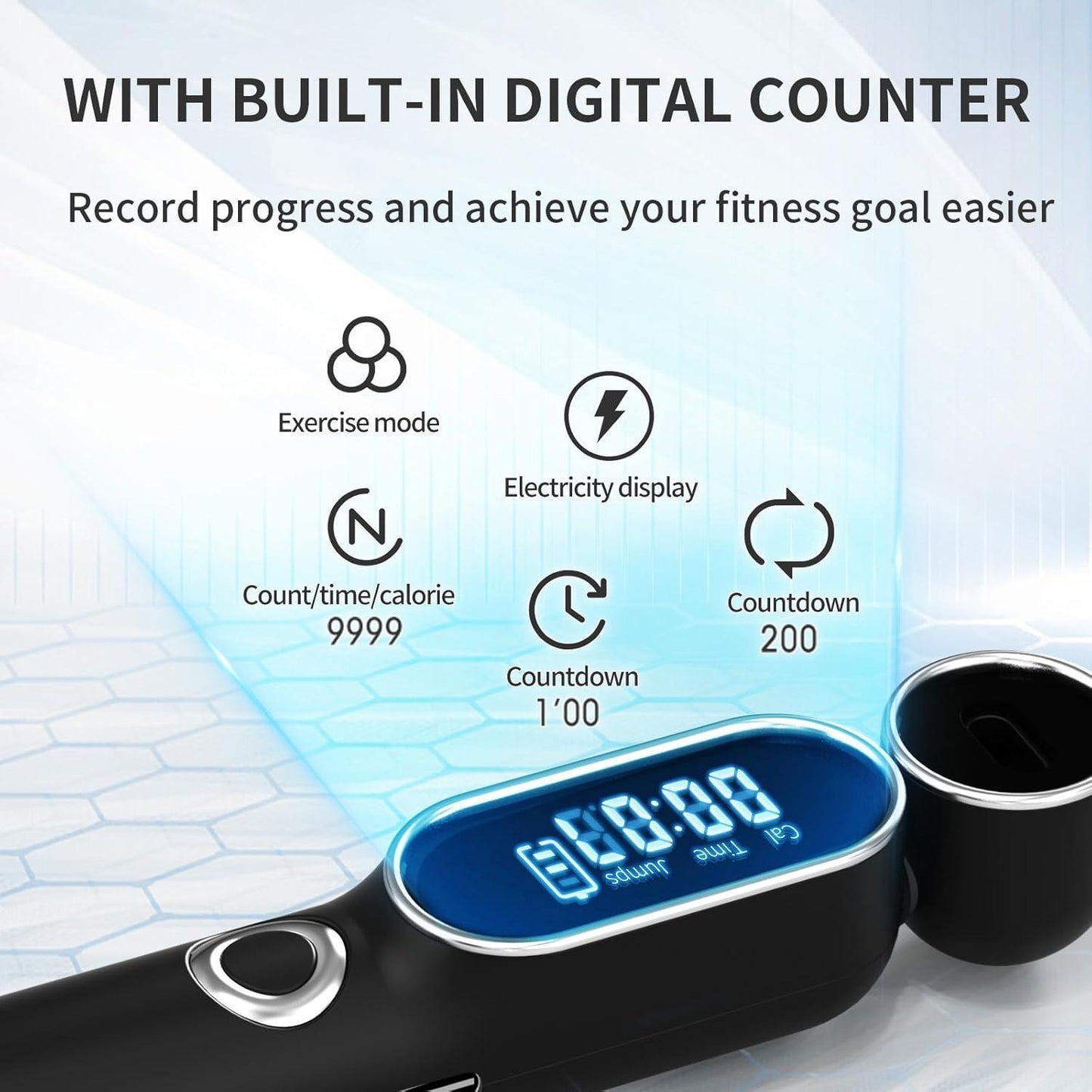 Digital Intelligent Cordless Skipping Rope