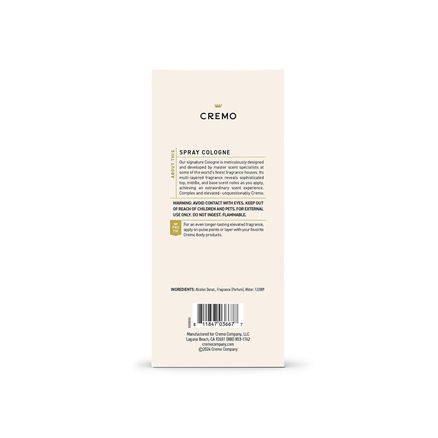 Cologne for Men - Italian Bergamot Mens Cologne Spray, a Combination of Italian Bergamot, Neroli Blossom, and Fresh Vetiver, Multi-Layered Signature Men'S Fragrances, 3.4 Fl Oz