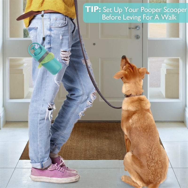 Portable Pooper Scooper Built-in Poop Bag Dispenser - Zayd’s Department Store
