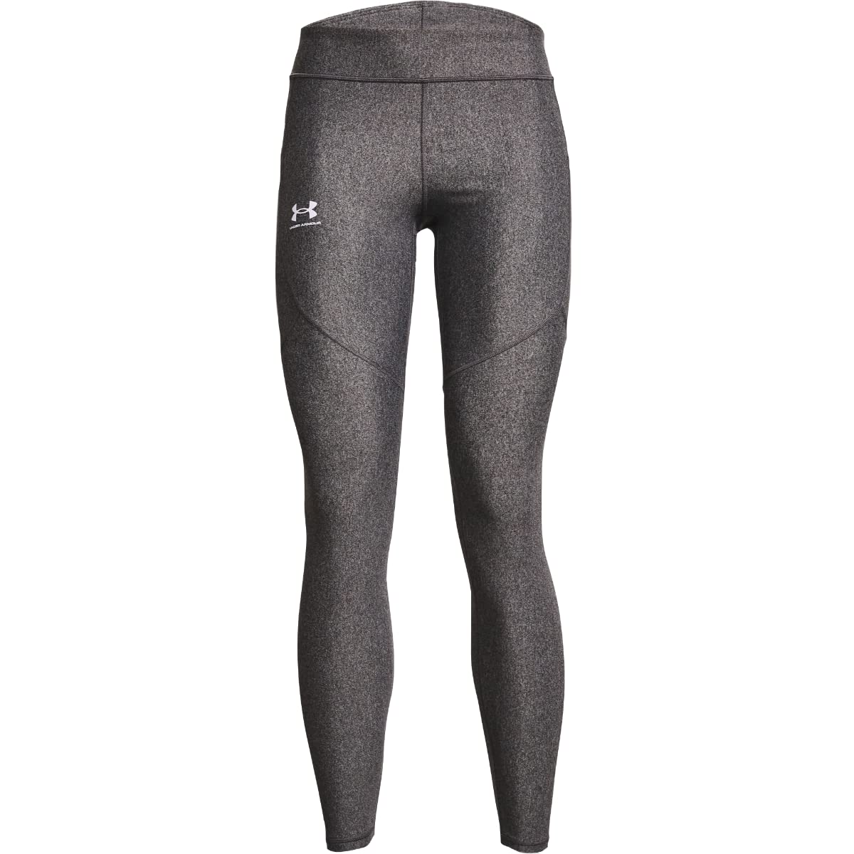 Under Armour Womens HeatGear Full Leggings Carbon Heather (090)/White XX-Large