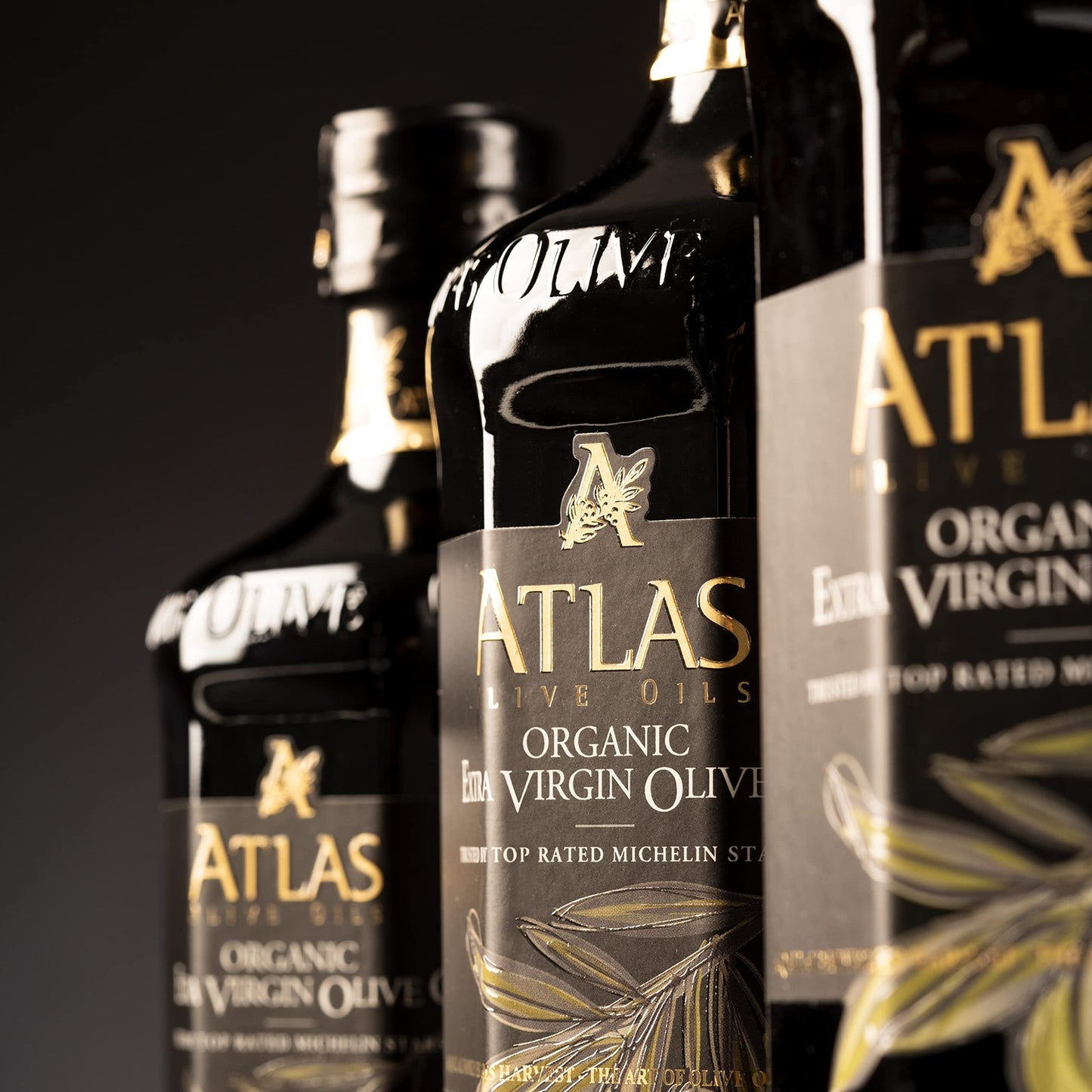 Atlas Organic Cold Pressed Moroccan Extra Virgin Olive Oil, Polyphenol