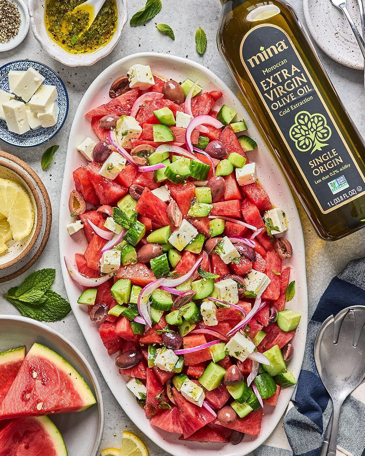 Moroccan Olive Oil Extra Virgin, 68 Fl Oz, High Polyphenol Olive Oil, Single Origin Olive Oil