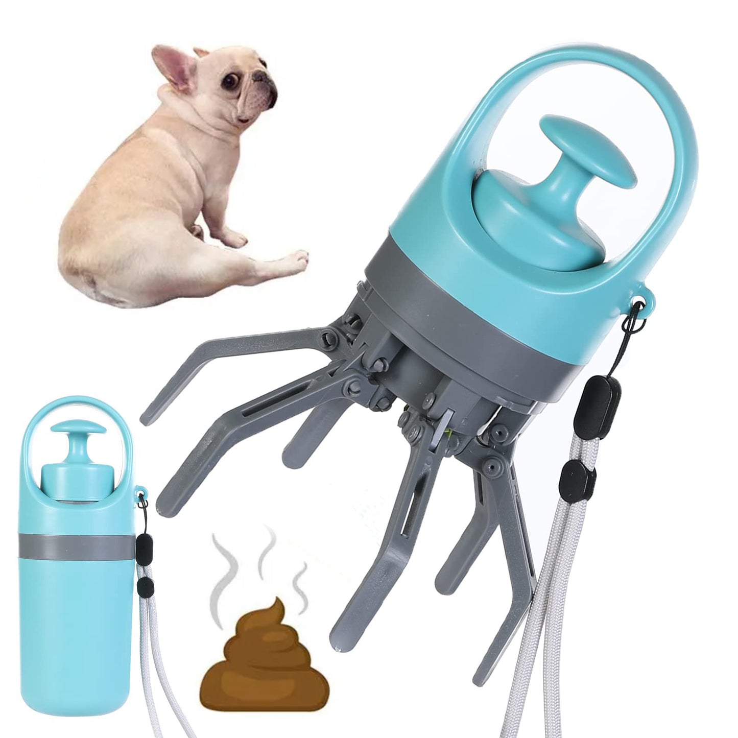 Portable Pooper Scooper Built-in Poop Bag Dispenser - Zayd’s Department Store