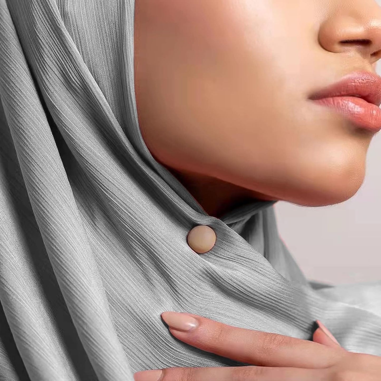 8 Pairs Premium Strong Hijab Magnetic Pins, No-Snag Multi-Use Hijab Magnets, Professional Pinless Magnetic Hijab Pins, Shiny and Matte Style Pack