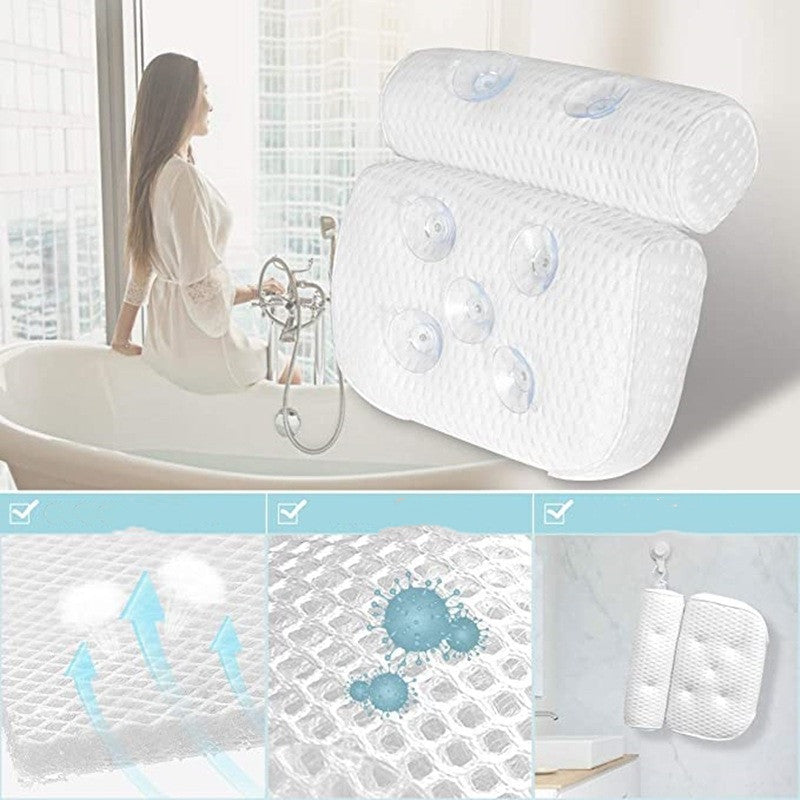 4D Bath Pillow With Suction Cup - Zayd’s Department Store