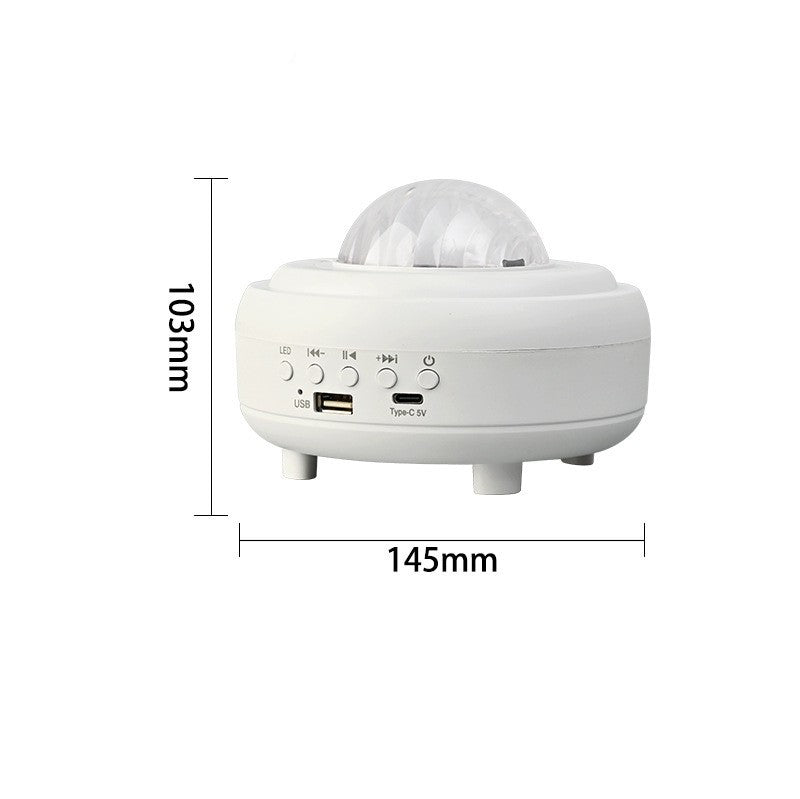 Bluetooth LED Night Light Starry Sky Projector