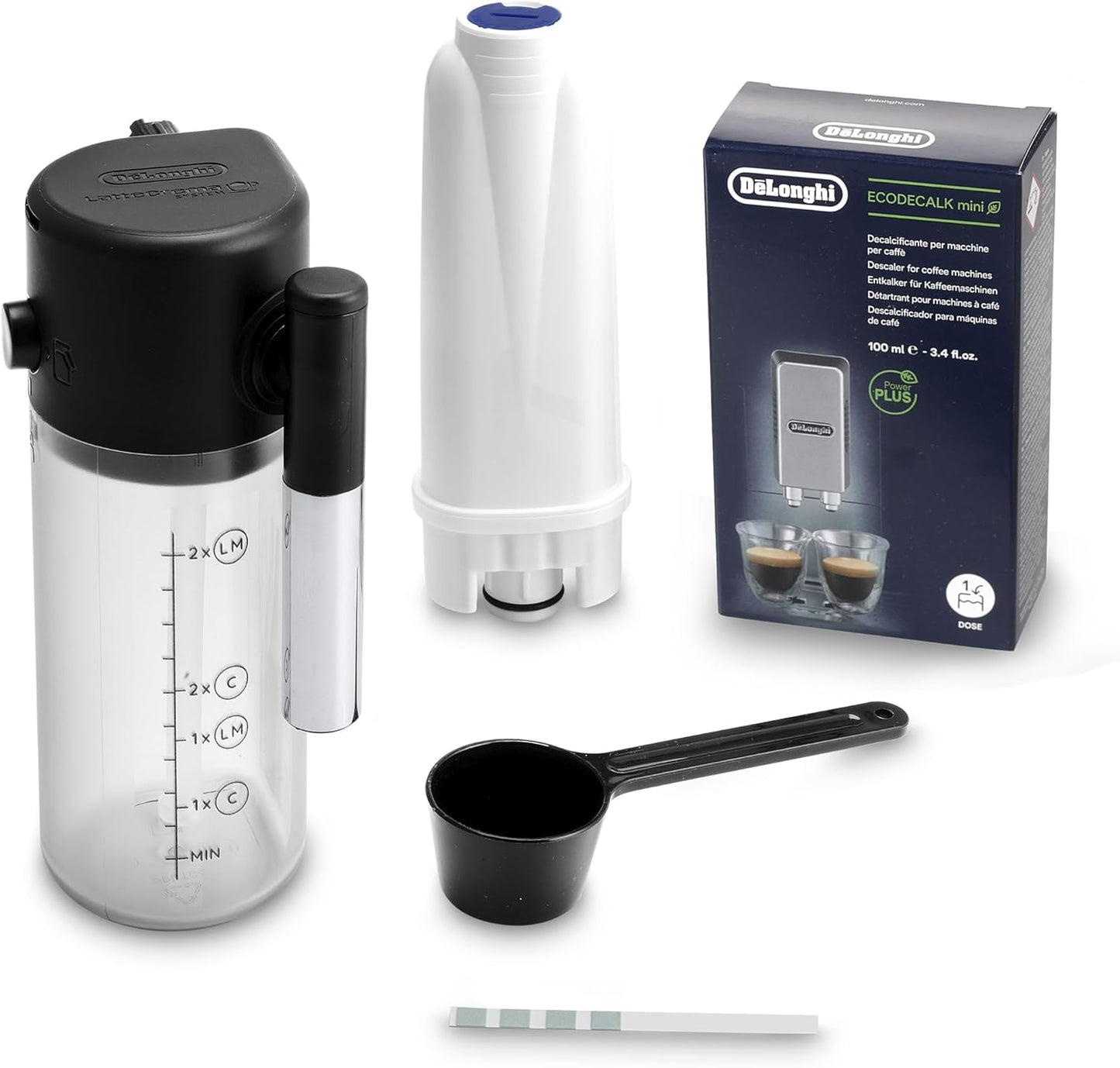 De'Longhi Magnifica Start Automatic Espresso Machine, Milk Frother, Silver | #1 Worldwide Espresso Machine Maker, Hot/Iced, Built-In Grinder, 13 Grind Settings, 5 One Touch Recipes