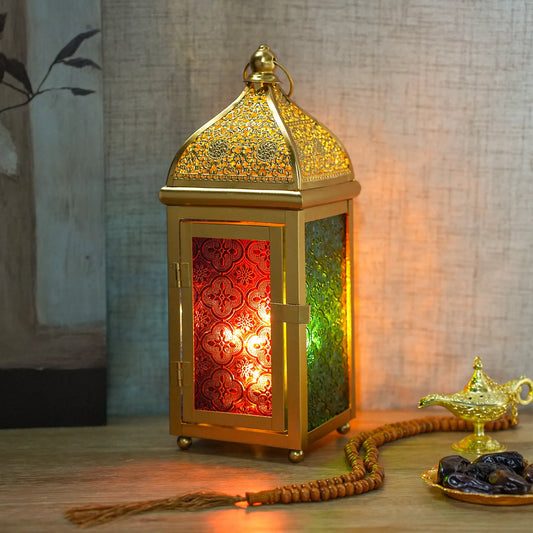 Gold Moroccan Lantern