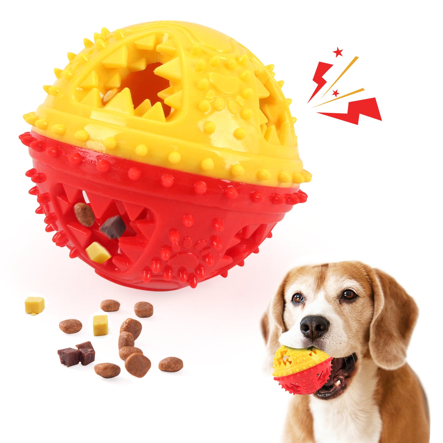 Leaking Food Chew Sound Ball Toy - Zayd’s Department Store