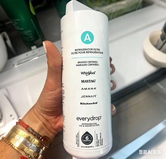 Replacement for EveryDrop EDRARXD1 Refrigerator Water Filter – Filter A – UL Certified Under NSF/ANSI 42, 53 & 401 to Reduce 74 Contaminants Including Lead, Pesticides & Pharmaceuticals – Genuine Replacement for Whirlpool, Maytag & KitchenAid – 200 Gal