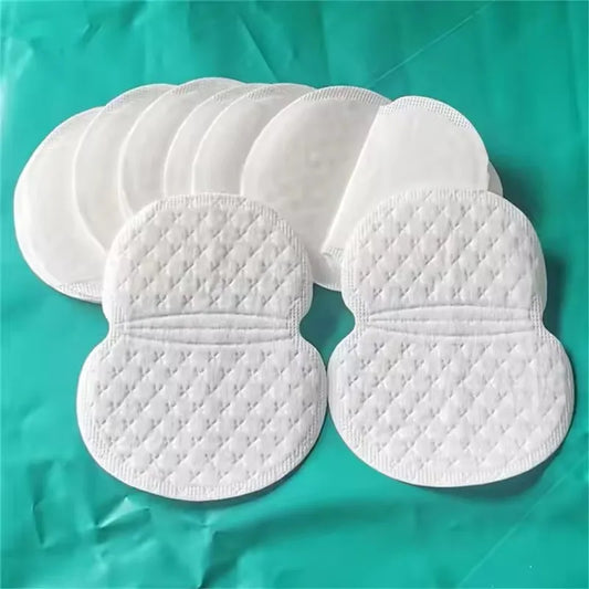 10/20/50/100Pcs Disposable Underarm Armpit Sweat Pads Sweat-absorbing Patch Deodorants Non-woven Pads Breathable Ultra-thin