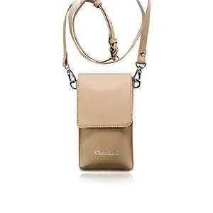 ibag Leather Cross Body -Tan - Zayd’s Department Store