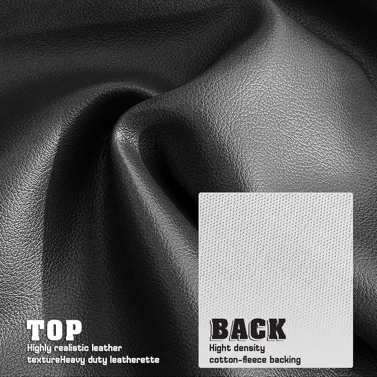 Heavy Duty Pool Table Cover, Waterproof Leatherette Billiard Table Cover with Soft Backing, Tear Resistant Fitted Protector for 6.5FT, 7FT, 7.5FT, 8FT, 8.5FT & 9FT Tables