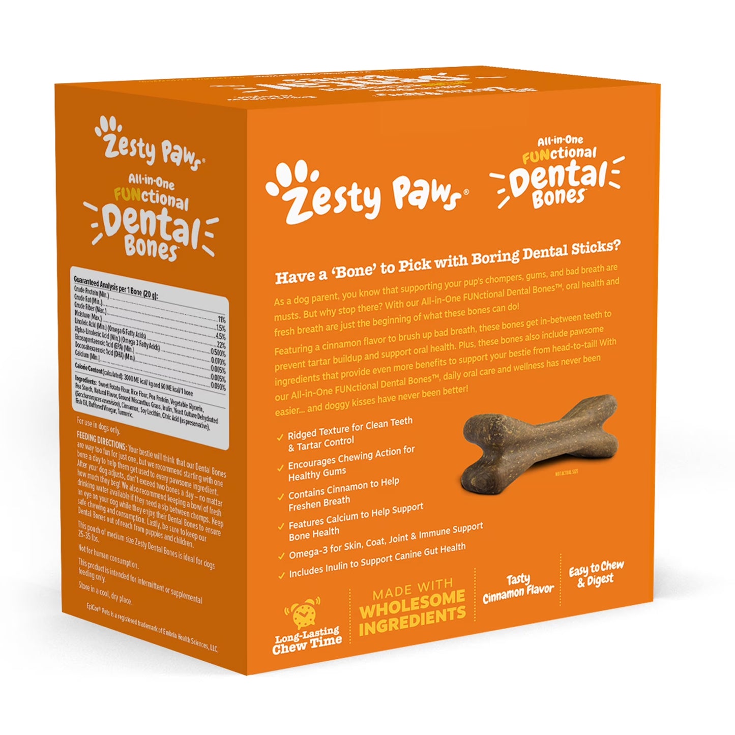 Dental Bones 30Ct for Medium Dogs