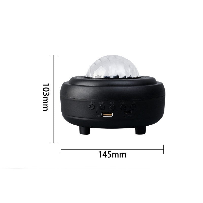 Bluetooth LED Night Light Starry Sky Projector