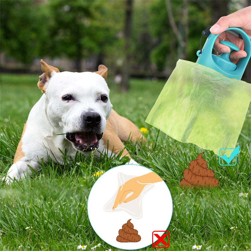 Portable Pooper Scooper Built-in Poop Bag Dispenser - Zayd’s Department Store