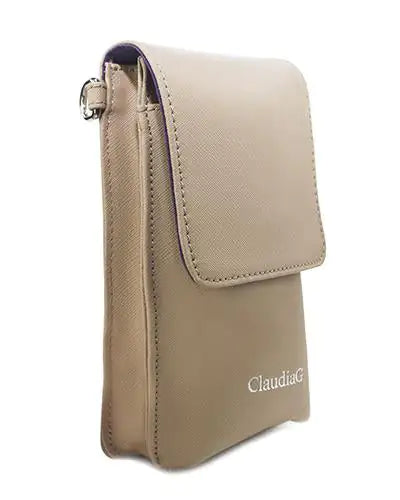 ibag Leather Cross Body -Tan - Zayd’s Department Store