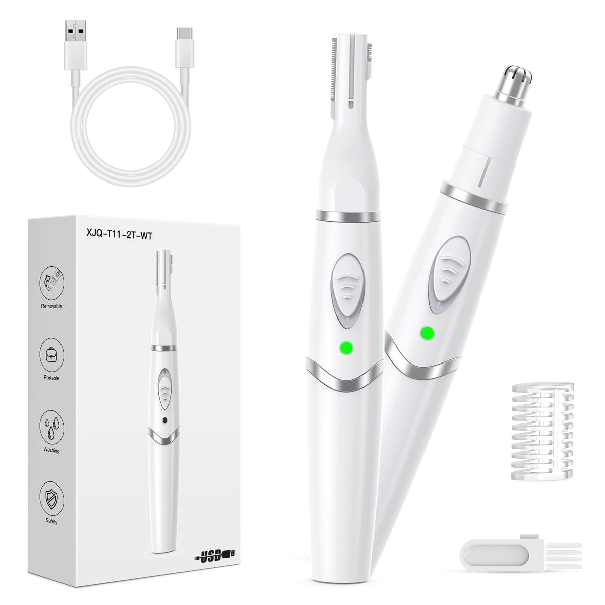 2 in 1 Professional Painless Electric Eyebrow Razor