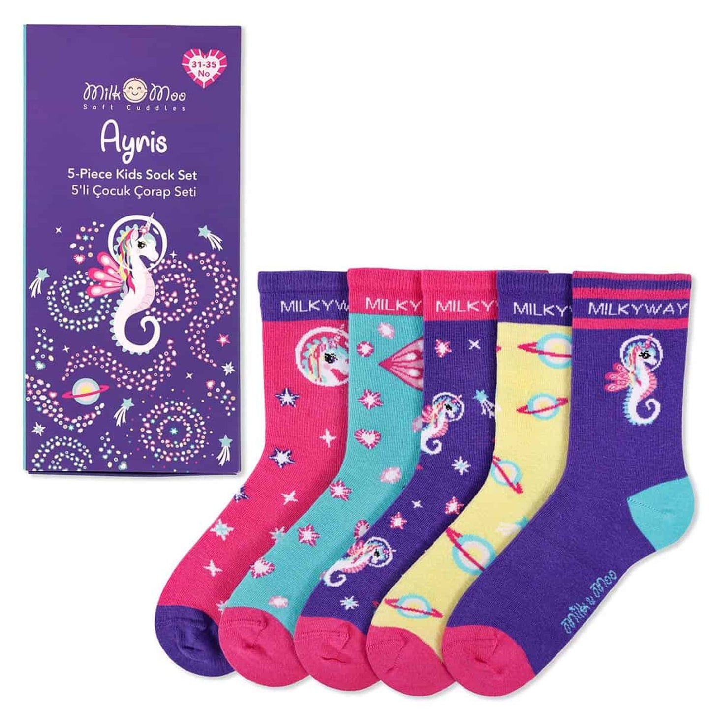 Milk&Moo Socks - Zayd’s Department Store