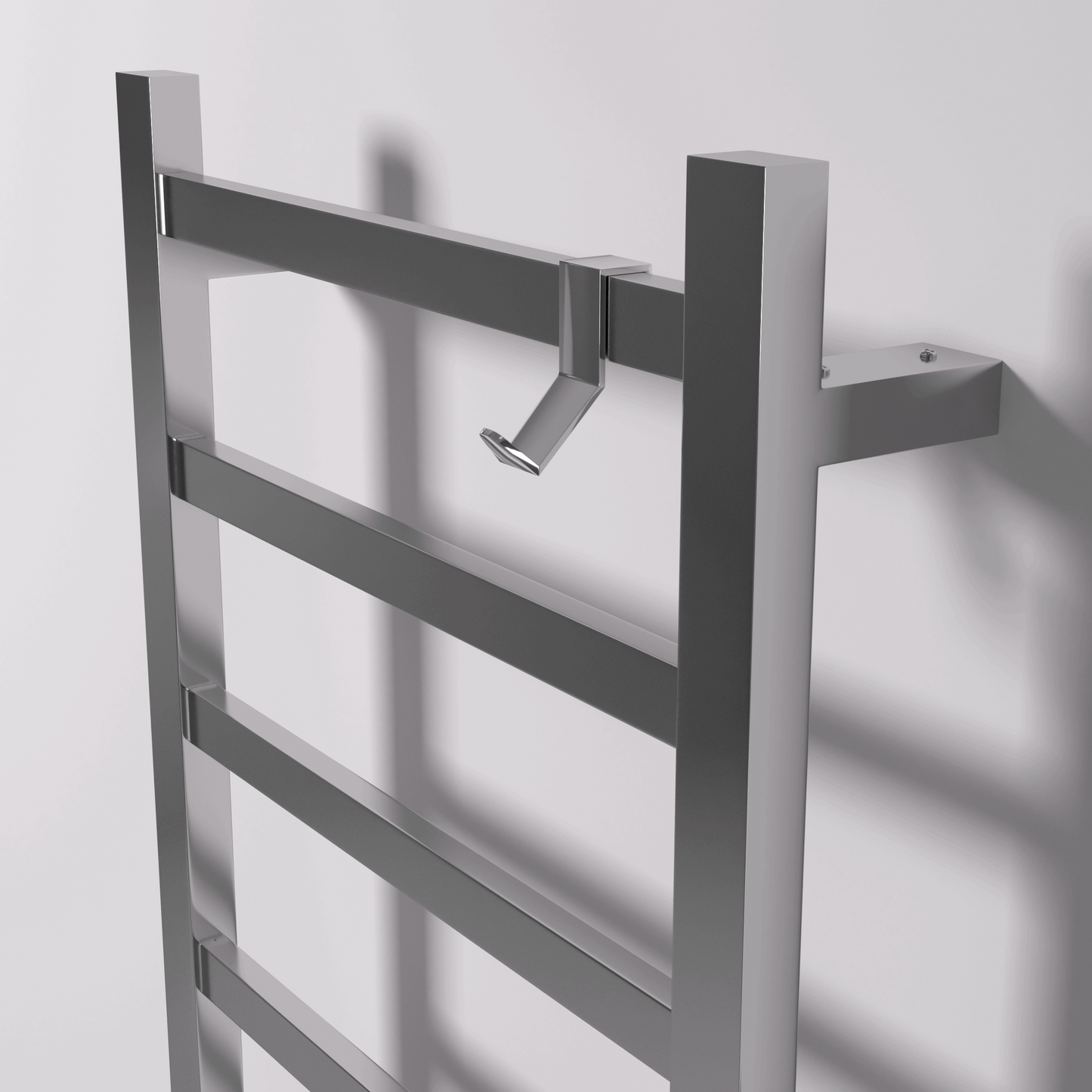 Topdattion Luxury Electric Towel Warmer | Thin 6-Bar Design | Modern Stainless-Steel Finish - Zayd’s Department Store