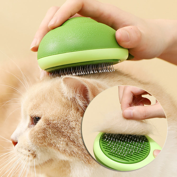 Cat Brush Hair Remover Cleaning Avocado Shaped Dog Grooming Tool Pet Combs Brush Stainless Steel Needle Pet Cleaning Care - Zayd’s Department Store