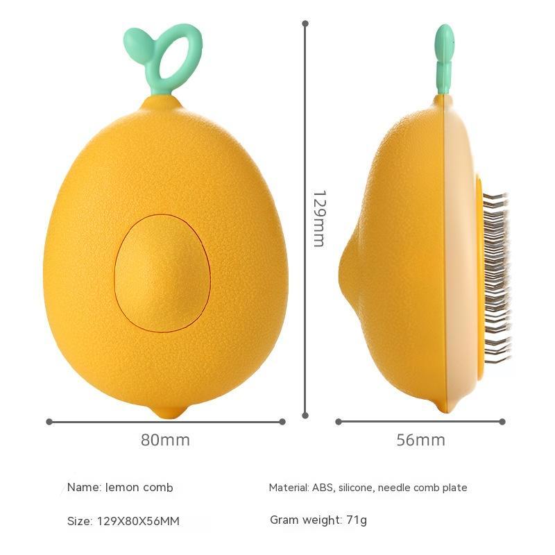 Cat Brush Hair Remover Cleaning Avocado Shaped Dog Grooming Tool Pet Combs Brush Stainless Steel Needle Pet Cleaning Care - Zayd’s Department Store