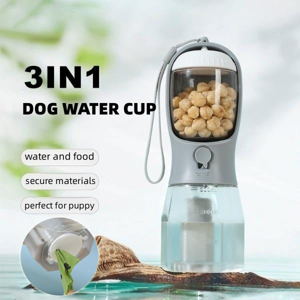 3 in 1 Small Multi-functional Pet Cups - Zayd’s Department Store