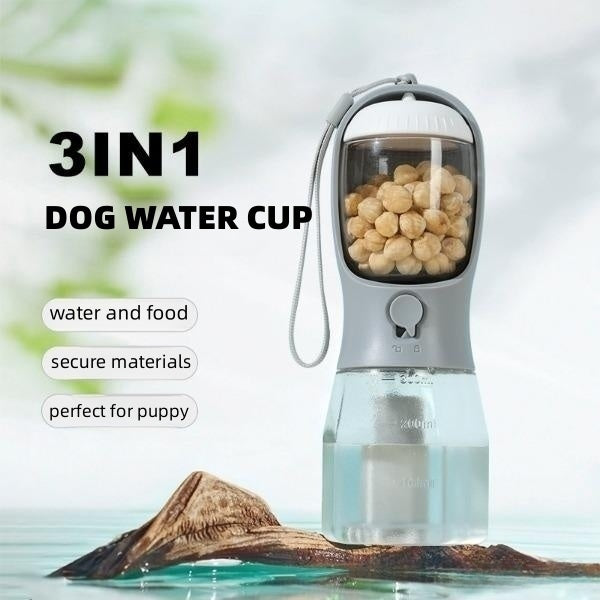 3 in 1 Small Multi-functional Pet Cups - Zayd’s Department Store