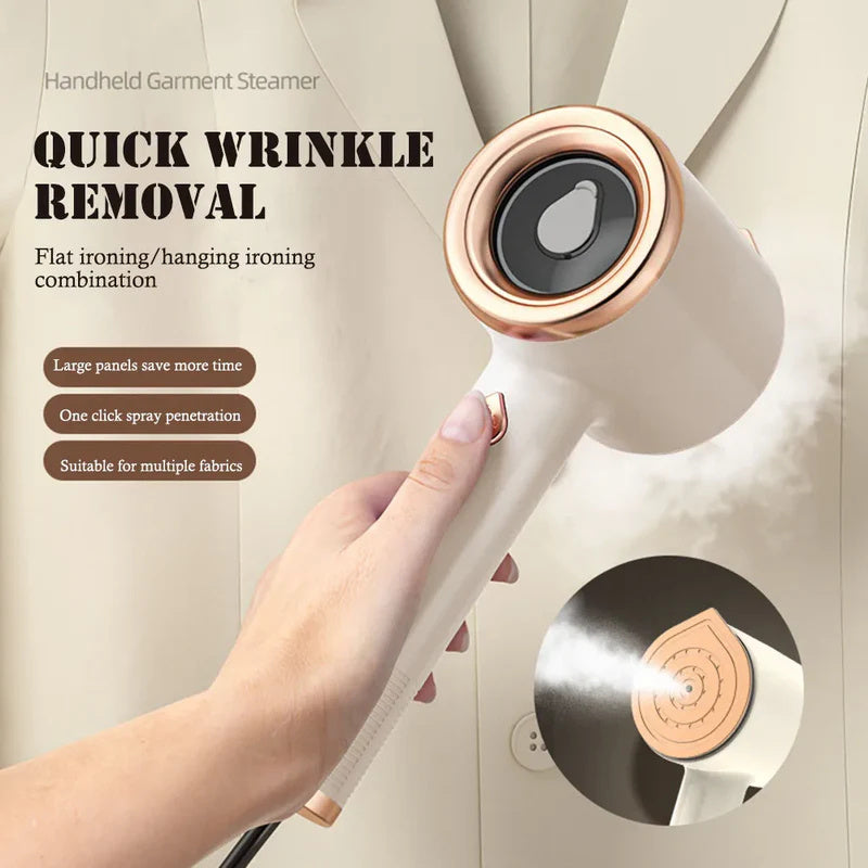 Mini Portable Handheld Garment Steamer Fabric Steam Iron For Clothes Travel Home Appliances Vertical US Plug Ironing Machine - Zayd’s Department Store