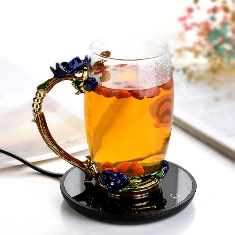 Coffee Mug Cup Warmer for Home Office Milk Tea Water Heating - Zayd’s Department Store