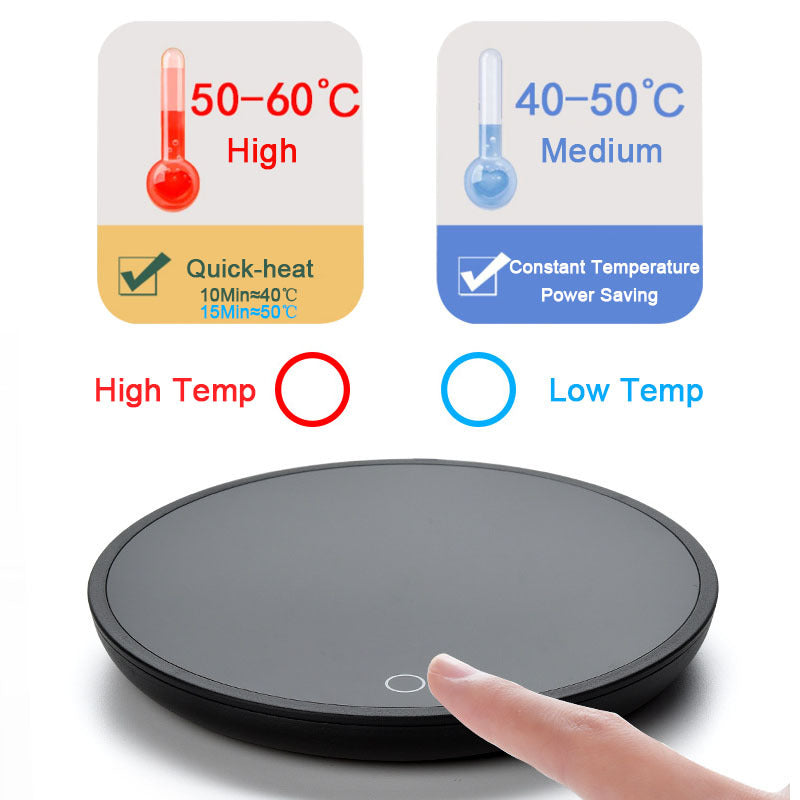 Coffee Mug Cup Warmer for Home Office Milk Tea Water Heating - Zayd’s Department Store