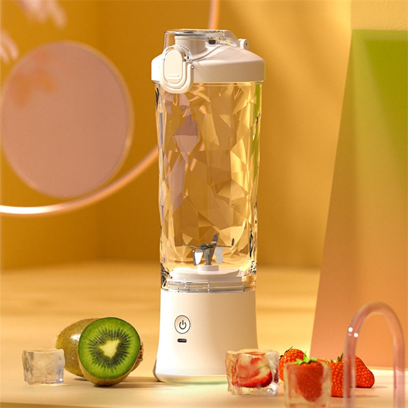 Portable Blender Juicer Personal Size Blender For Shakes And Smoothies With 6 Blade Mini Blender Kitchen Gadgets - Zayd’s Department Store