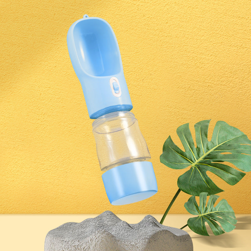 Pet Dog Water Bottle Feeder Bowl Portable Water Food Bottle Pets Outdoor Travel Drinking Dog Bowls Water Bowl For Dogs - Zayd’s Department Store