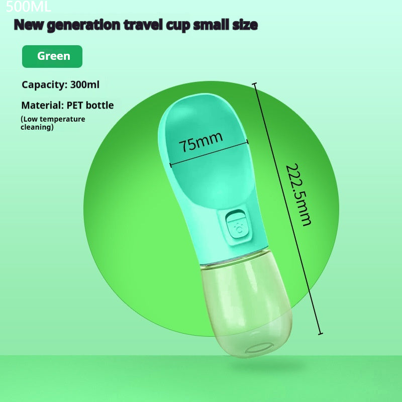 Pet Dog Water Bottle Feeder Bowl Portable Water Food Bottle Pets Outdoor Travel Drinking Dog Bowls Water Bowl For Dogs - Zayd’s Department Store