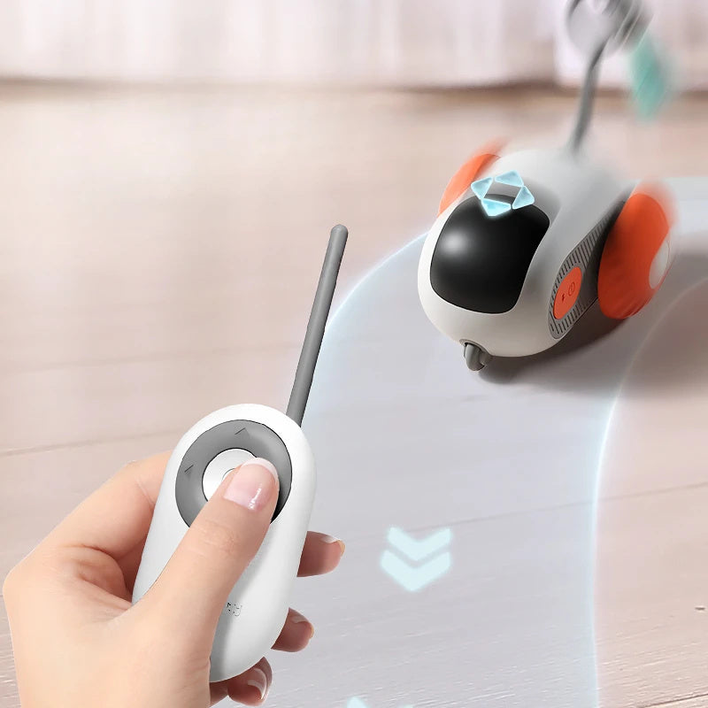 Remote Control Interactive Cat Car Toy USB Charging Chasing Automatic Self-moving Remote Smart Control Car Interactive Cat Toy Pet Products - Zayd’s Department Store