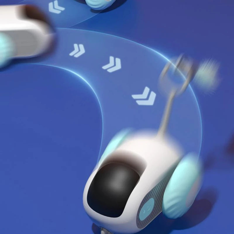 Remote Control Interactive Cat Car Toy USB Charging Chasing Automatic Self-moving Remote Smart Control Car Interactive Cat Toy Pet Products - Zayd’s Department Store