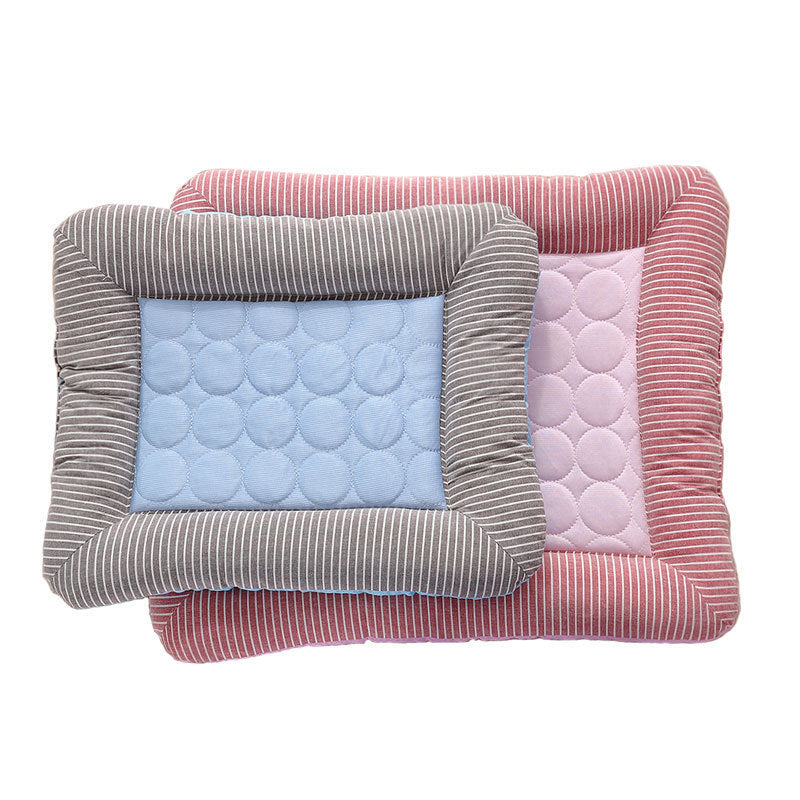 Pet Cooling Pad Bed For Dogs Cats Puppy Kitten Cool Mat Pet Blanket Ice Silk Material Soft For Summer Sleeping Blue Breathable - Zayd’s Department Store