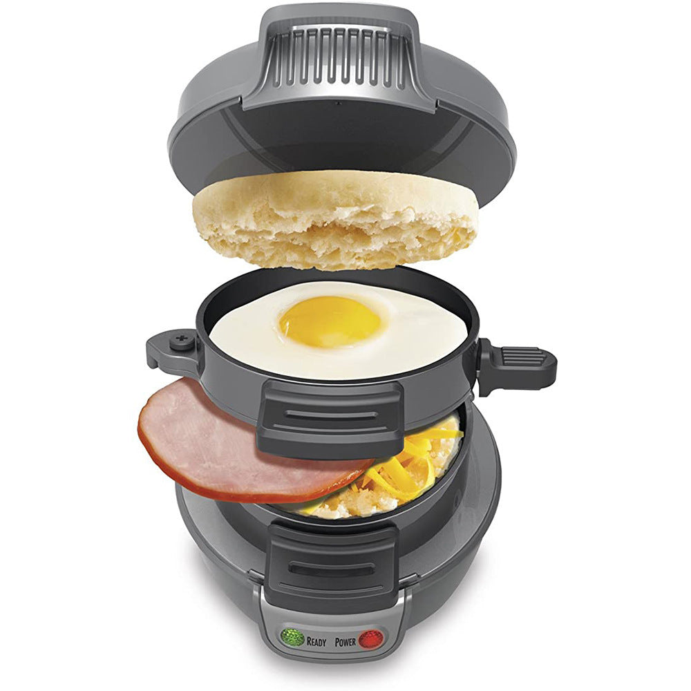 Household Breakfast Machine Hamburg Sandwich Maker With Egg Cooker Ring Machine Bread Sandwich Machine Waffle Machine - Zayd’s Department Store