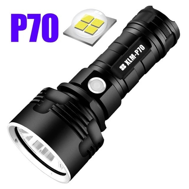 Strong Flashlight Focusing Led Light Rechargeable Super Bright LED Outdoor Xenon Lamp - Zayd’s Department Store