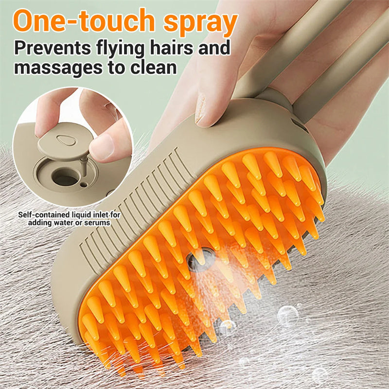 3 In 1 Electric Spray Hair Brushes - Zayd’s Department Store