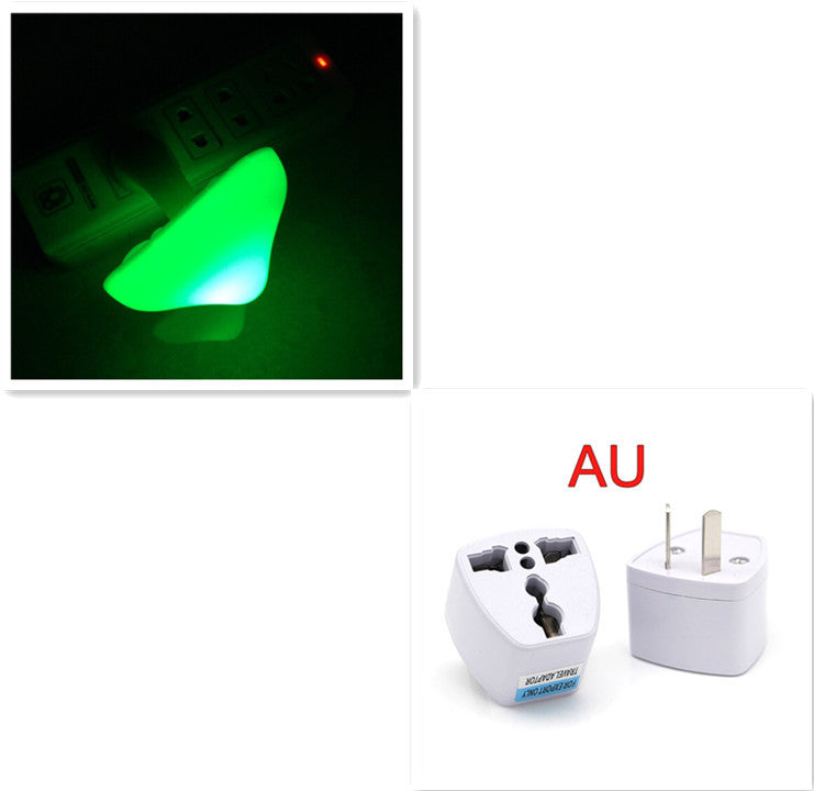 LED Night Light Mushroom Wall Socket Lamp EU US Plug Warm White Light-control Sensor Bedroom Light Home Decoration - Zayd’s Department Store