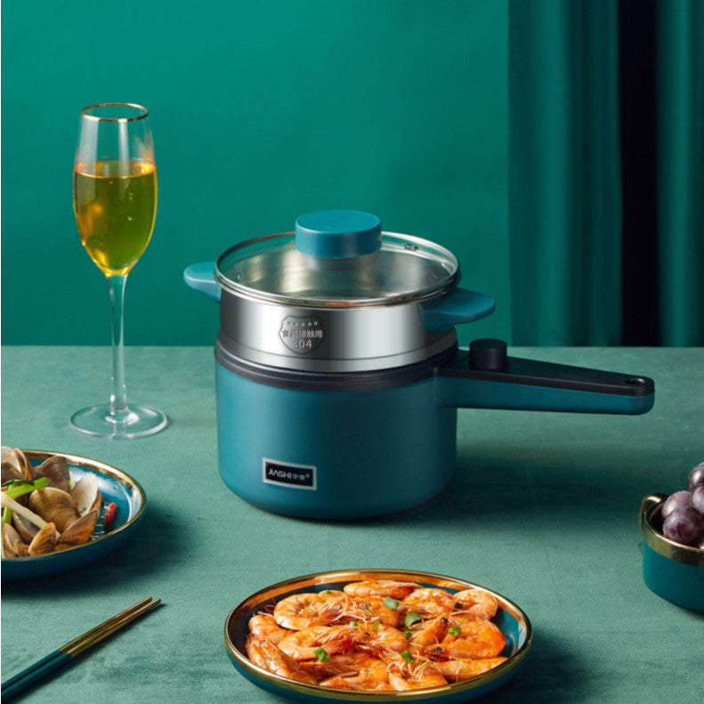 Mini Kitchen Electric Pot Multifunctional Home Electric Cooking Pot Intelligent Noodle Cooking Pot - Zayd’s Department Store