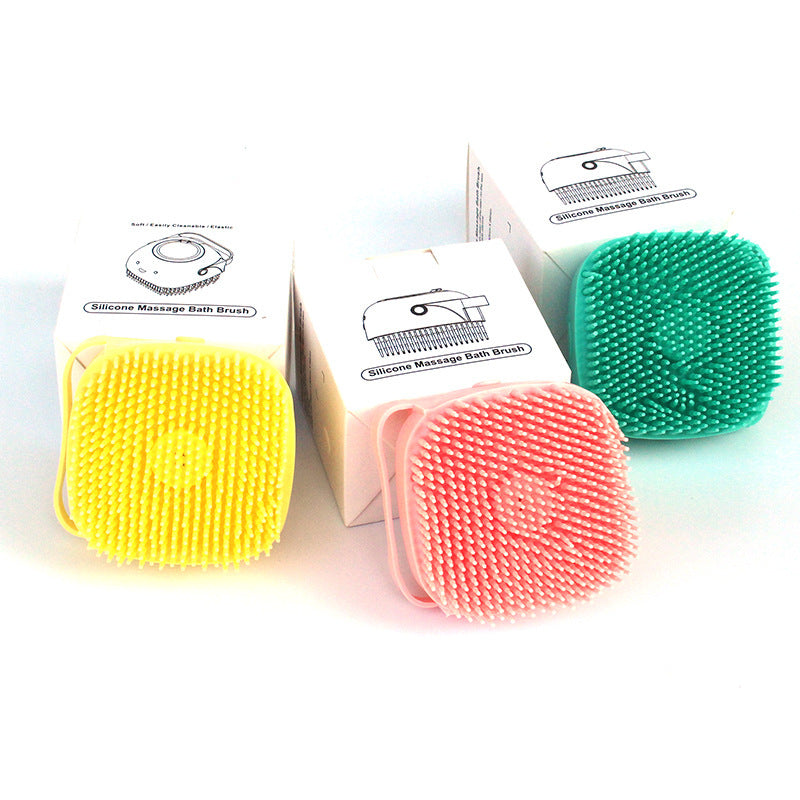 Silicone Dog Bath Massage Gloves Brush Pet Cat Bathroom Cleaning Tool Comb Brush For Dog Can Pour Shampoo Dog Grooming Supplies - Zayd’s Department Store