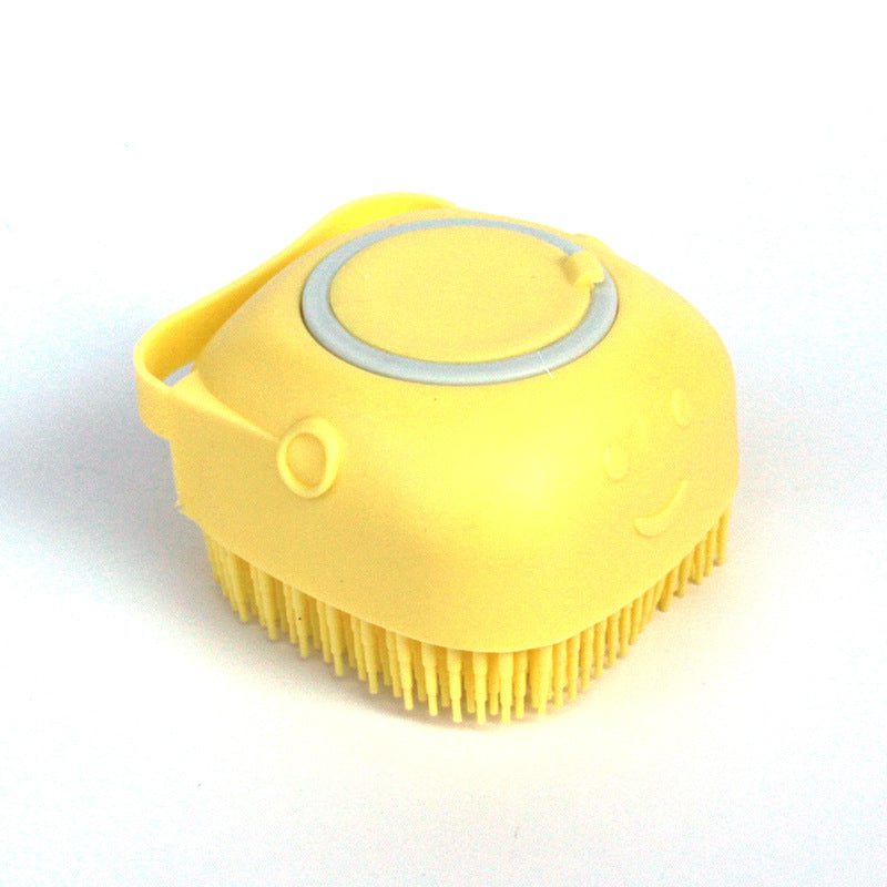 Silicone Dog Bath Massage Gloves Brush Pet Cat Bathroom Cleaning Tool Comb Brush For Dog Can Pour Shampoo Dog Grooming Supplies - Zayd’s Department Store