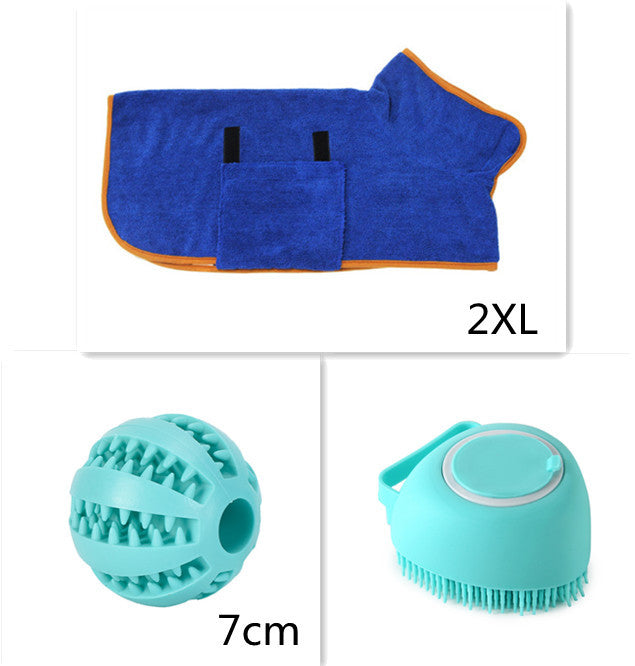 Silicone Dog Bath Massage Gloves Brush Pet Cat Bathroom Cleaning Tool Comb Brush For Dog Can Pour Shampoo Dog Grooming Supplies - Zayd’s Department Store