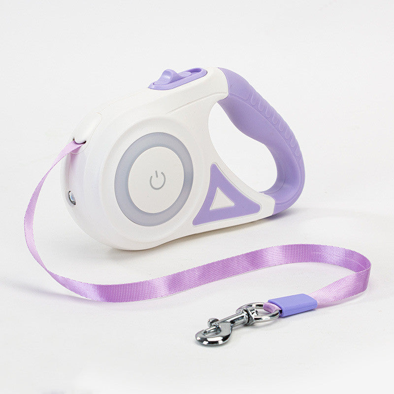 Dog Leash Retractable Leash And Dog Collar Spotlight Automatic Pet Dog Cat Traction Rope For Small Medium Dogs Pet Product - Zayd’s Department Store