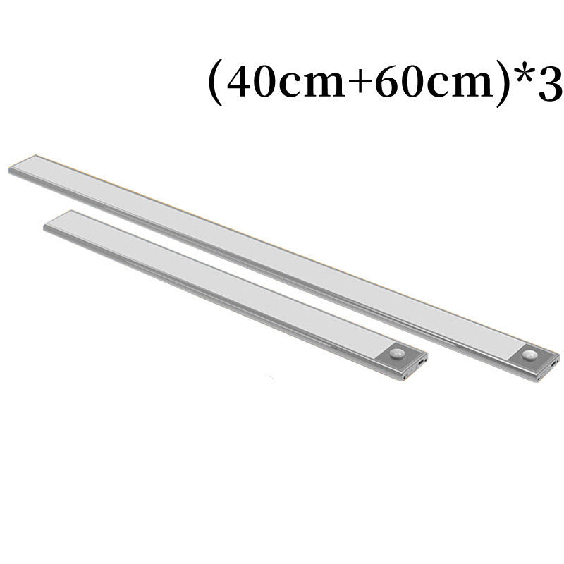 Motion Sensor LED Under Cabinet Light USB Rechargeable Wardrobe Closet Night Light For Kitchen Indoor Wall Lamps - Zayd’s Department Store
