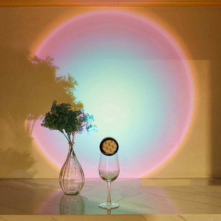 Led Lights Wireless Closet Kitchen Lights Under Furniture Battery Powered Sunset Nightlight Wall Lamp Bedroom Decoration Cabinet - Zayd’s Department Store
