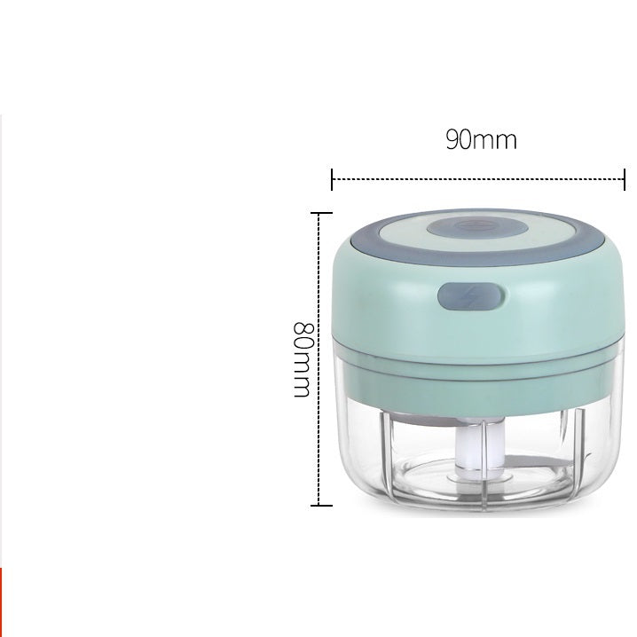 Mini Electric Garlic Chopper USB Charging Ginger Masher Machine Sturdy Durable Chili Vegetable Crusher Kitchen Tool - Zayd’s Department Store