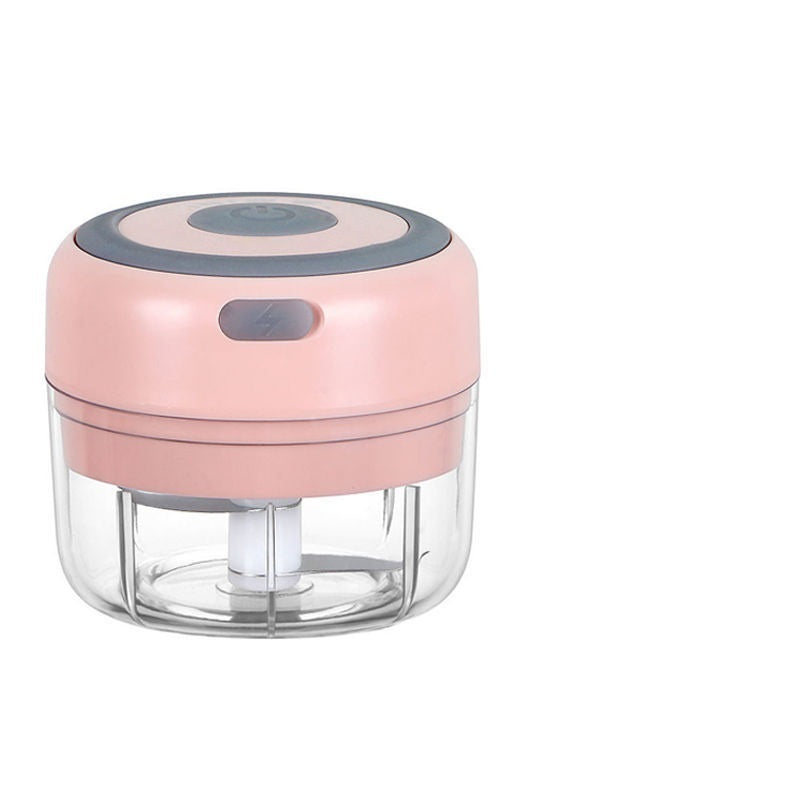Mini Electric Garlic Chopper USB Charging Ginger Masher Machine Sturdy Durable Chili Vegetable Crusher Kitchen Tool - Zayd’s Department Store